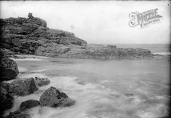 Man's Head Rock 1906, St Ives