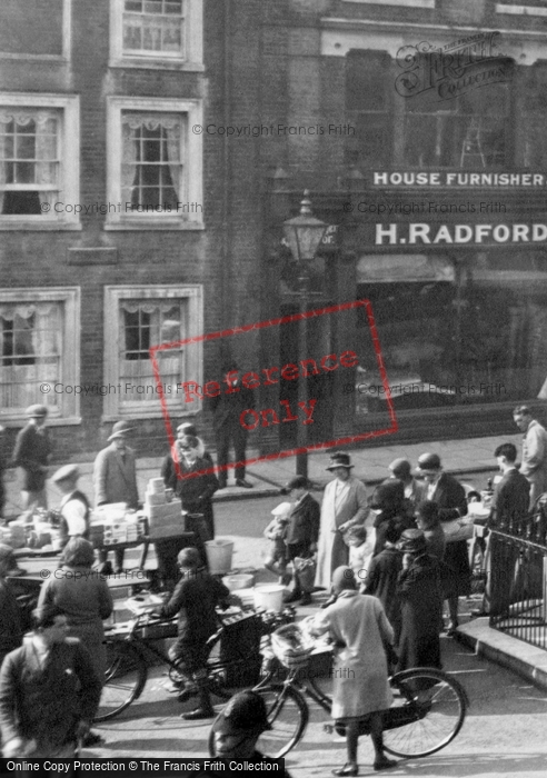 Photo of St Ives, Market Day 1931