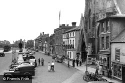 Market Hill c.1955, St Ives