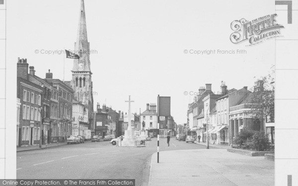 Photo of St Ives, Market Hill c.1965