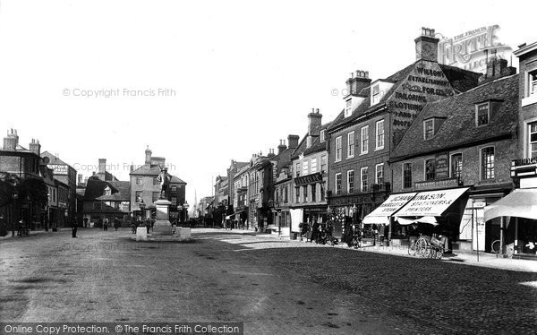 Photo of St Ives, Market Place 1901