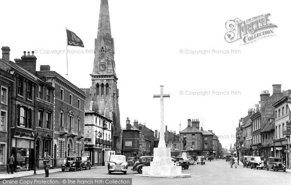 Photo of St Ives, Market Place c.1955