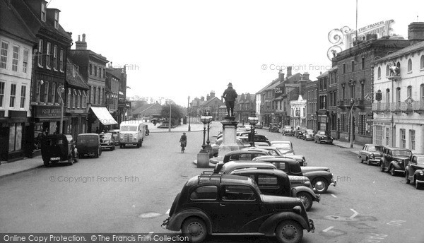 Photo of St Ives, Market Place c.1955