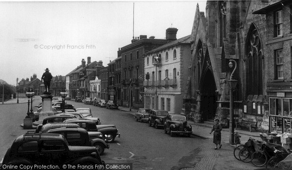 Photo of St Ives, Market Place c.1955