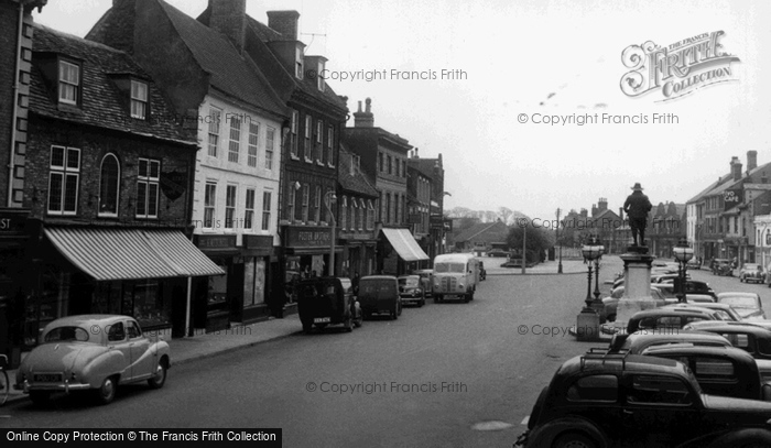 Photo of St Ives, Market Place c.1955