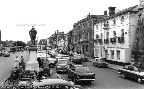 Photo of St Ives, Market Place c.1965