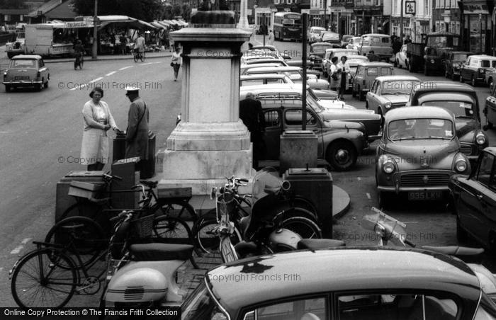 Photo of St Ives, Market Place c.1965