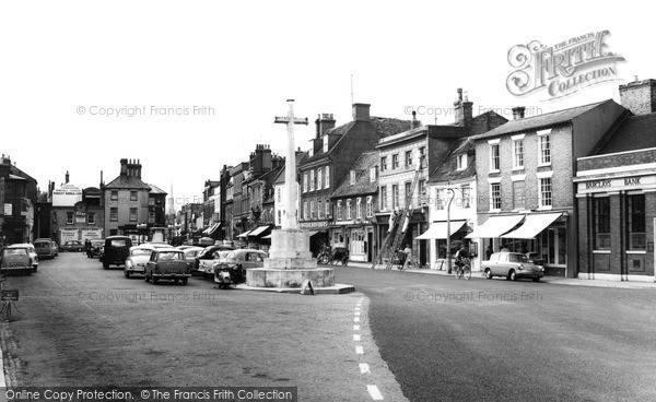 Photo of St Ives, Market Square c.1960