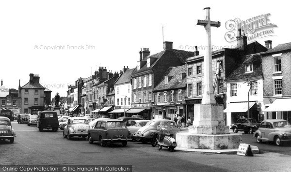 Photo of St Ives, Market Square c.1960