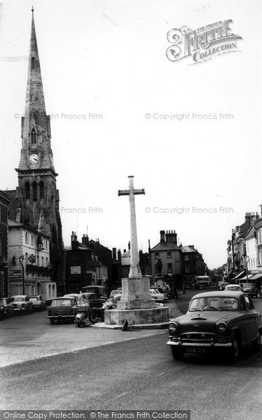 Photo of St Ives, Market Square c.1960
