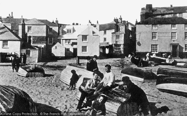 Photo of St Ives, On The Beach c.1900