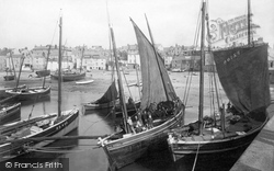 Pilchard Boats 1908, St Ives