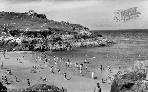 Photo of St Ives, Porthgwidden Beach c.1960