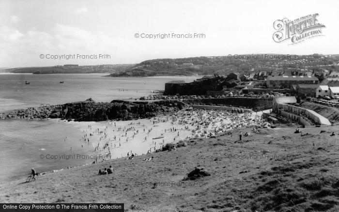 Photo of St Ives, Porthgwidden Beach c.1960