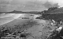 Porthmeor Beach 1922, St Ives
