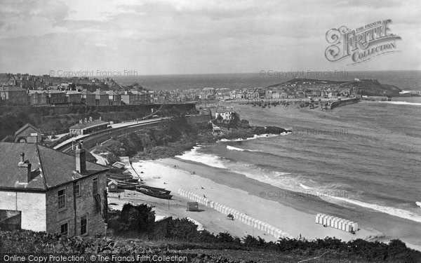 Photo of St Ives, Porthminster Beach 1922