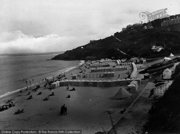 Photo of St Ives, Porthminster Beach 1925