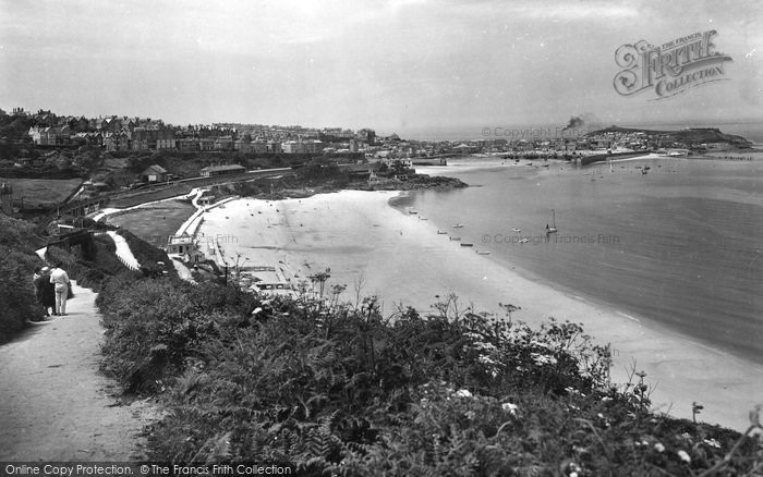 Photo of St Ives, Porthminster Beach And Island 1930