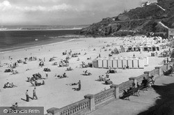 Porthminster Beach And Point c.1955, St Ives
