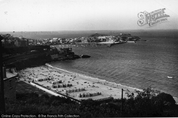 Photo of St Ives, Porthminster Beach c.1955