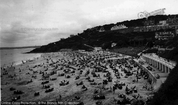 Photo of St Ives, Porthminster Beach c.1960