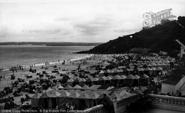 Photo of St Ives, Porthminster Beach c.1960