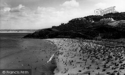 Porthminster Beach c.1960, St Ives