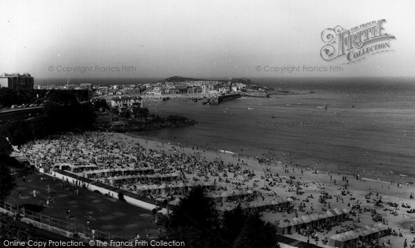 Photo of St Ives, Porthminster Beach c.1960