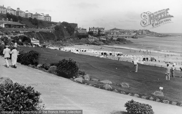 Photo of St Ives, Porthminster Putting Green 1939