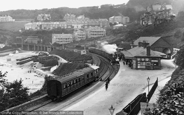 Photo of St Ives, Porthminster Railway Station 1922