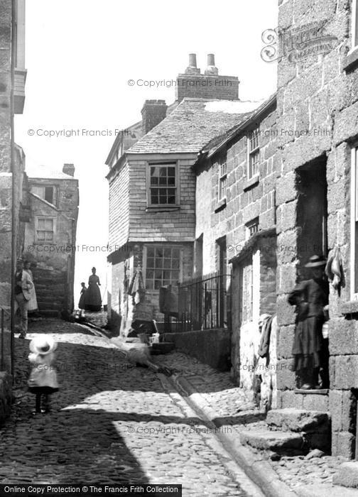 Photo of St Ives, Residents Of Bunkers Hill 1892