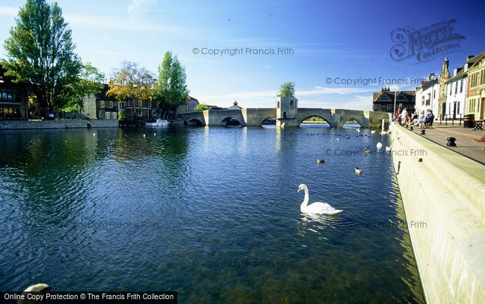 Photo of St Ives, River Great Ouse c.1990