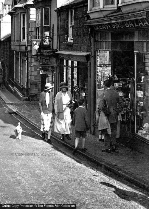 Photo of St Ives, Shopping In Tregenna Place 1922