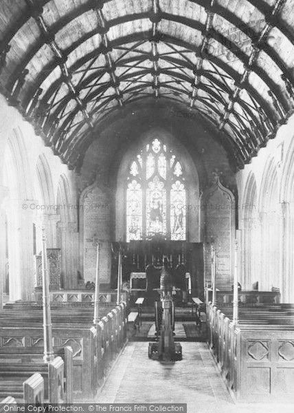 Photo of St Ives, St Ia's Church, Interior 1895