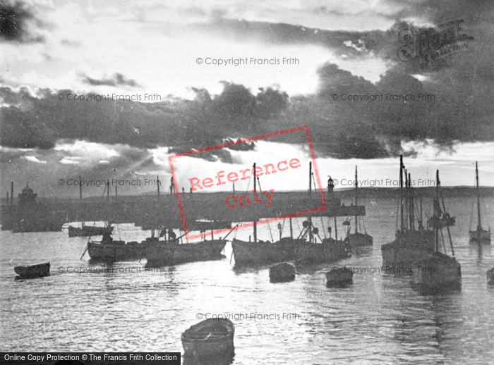 Photo of St Ives, Sunrise Over The Harbour c.1910