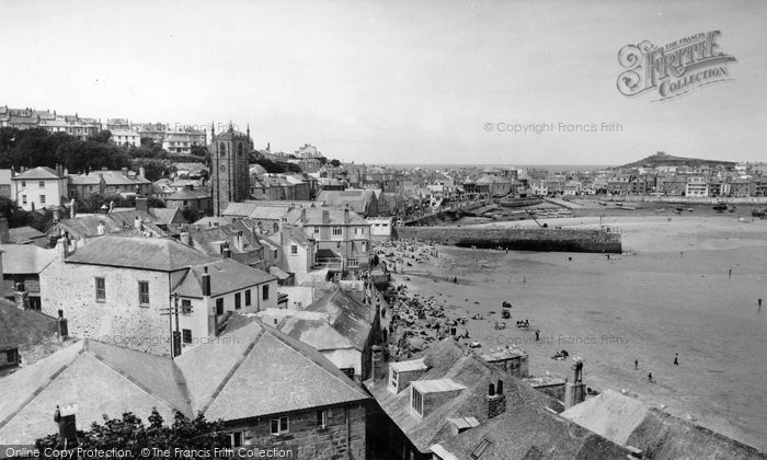 Photo of St Ives, Suprise View c.1960