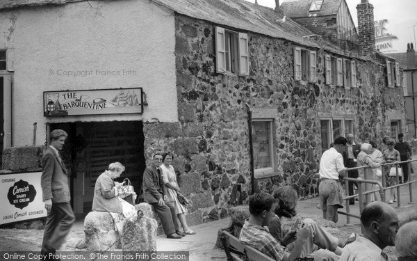 Photo of St Ives, The Barquentine c.1960