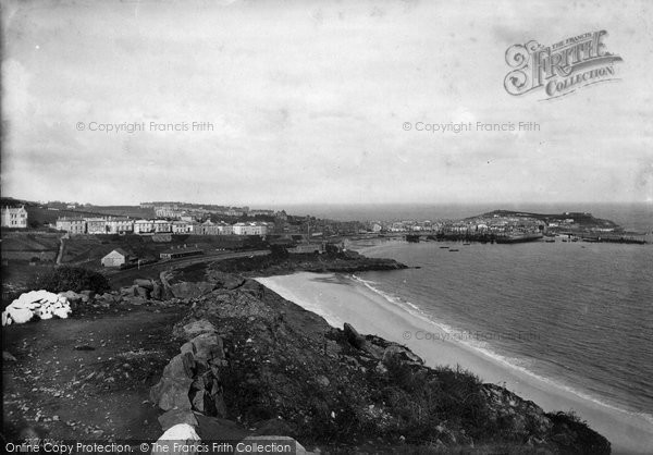 Photo of St Ives, The Bay 1890