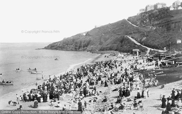 Photo of St Ives, The Beach 1901 - Francis Frith