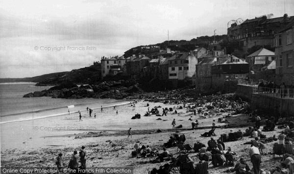 Photo of St Ives, The Beach c.1960