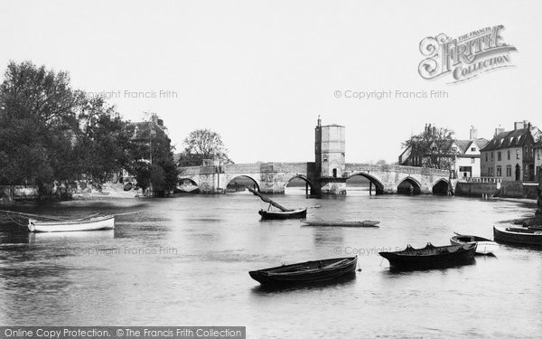 Photo of St Ives, The Bridge 1898