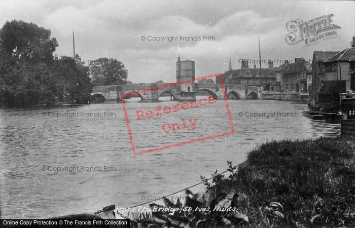 Photo of St Ives, The Bridge 1914
