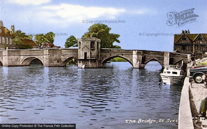 Photo of St Ives, The Bridge c.1965