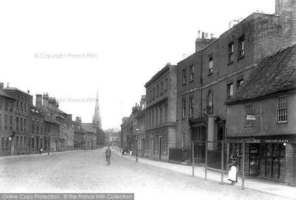 Photo of St Ives, The Broadway 1898