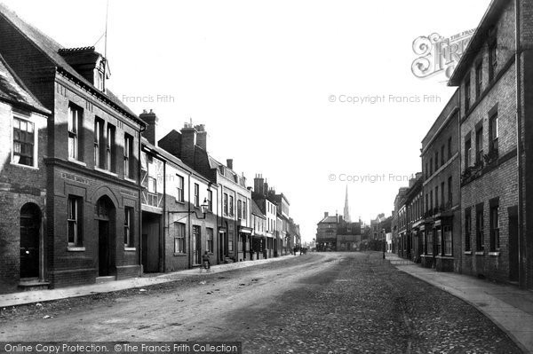 Photo of St Ives, The Broadway 1901