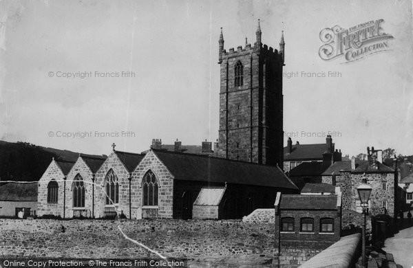 Photo of St Ives, The Church 1898