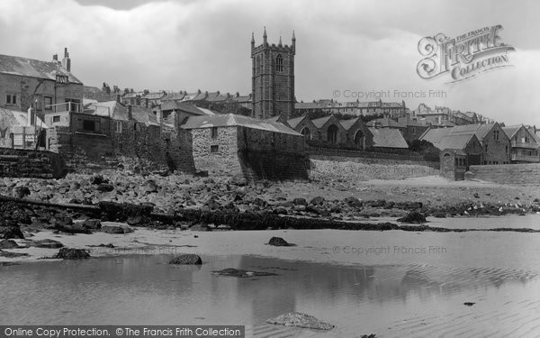Photo of St Ives, The Church 1928