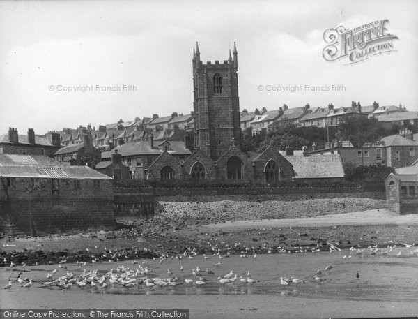 Photo of St Ives, The Church 1928