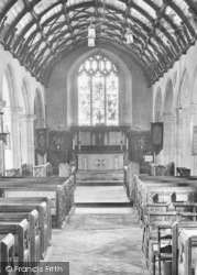 The Church, Interior 1928, St Ives
