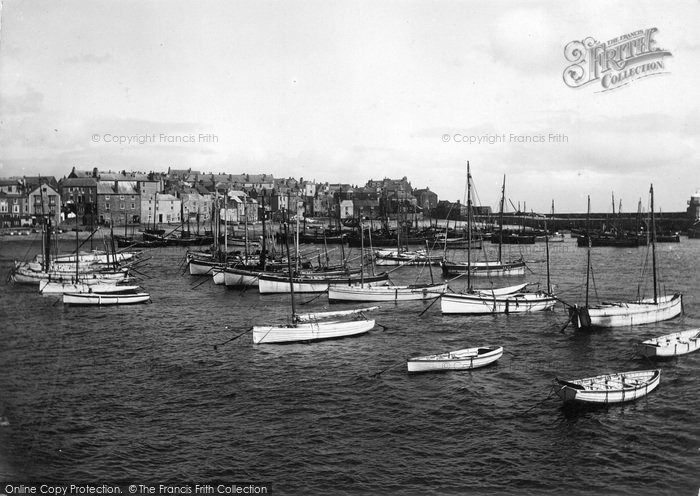 Photo of St Ives, The Harbour 1922